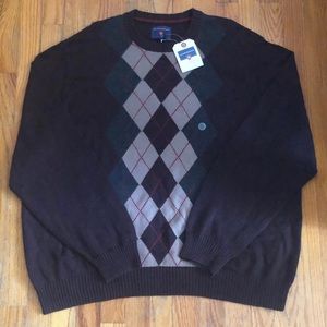 Saddlebred Argyle Sweater Men’s XXL.   SOLD